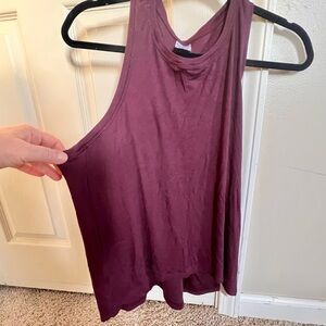 Athleta Burgundy Tank Top